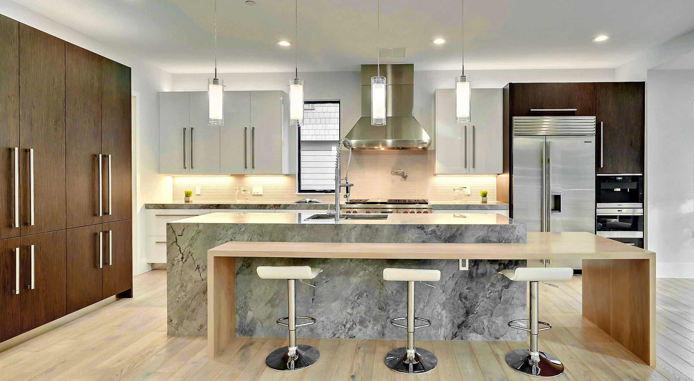 DC Contemporary Kitchen   Kitchen and Bath Remodeling VA   MD   DC